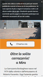 Mobile Screenshot of carrozzeriaborbiaghese.it